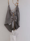 SWAYING 25 Spring/Summer Silk Beaded Halter/Pendant Decorated Long Dress SW-SW25SS1T07C2-HL Top
